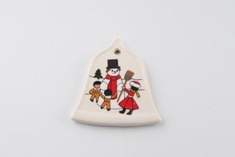 Masons Christmas Village Ornament Bell