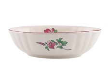Luneville Reverbere Fin Oval Serving Bowl Tulip 5 1/2" x 2 3/8" x 7 3/4" thumb 2