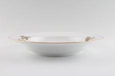 Royal Worcester Evesham - Gold Edge Rimmed Bowl Plums and Pears 9" thumb 2