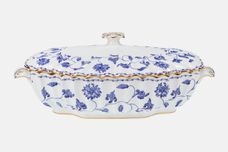 Spode Colonel - Blue - Y6235 Vegetable Tureen with Lid Oval thumb 1