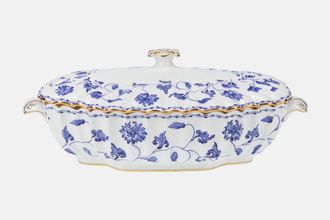 Spode Colonel - Blue - Y6235 Vegetable Tureen with Lid Oval