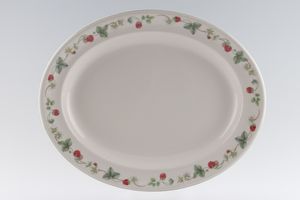 Wedgwood Raspberry Oval Platter