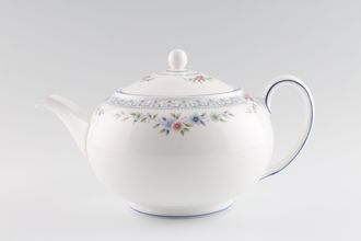 Wedgwood Rosedale R4665 Teapot Not Footed 2pt