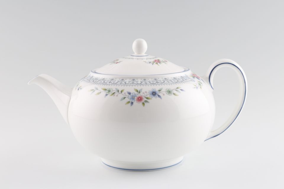 Wedgwood Rosedale R4665 Teapot Not Footed 2pt