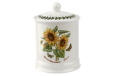 Portmeirion Botanic Garden Storage Jar + Lid Sunflower 4" x 5 3/4" thumb 1