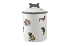 Royal Worcester Wrendale Designs Dog Treat Jar 19cm thumb 1