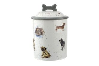 Royal Worcester Wrendale Designs Dog Treat Jar 19cm