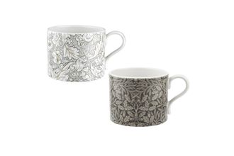 Spode Pure Morris Mug - Set of 2 Bachelors & Acorn 0.34l