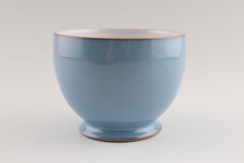 Denby Colonial Blue Bowl footed 4"