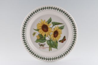 Portmeirion Botanic Garden Dinner Plate Helianthus Annuus - Sunflower - named 10 1/2"