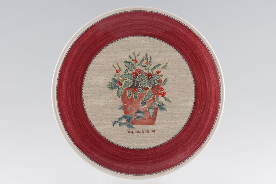 Wedgwood Sarah's Garden - Christmas Gateau Plate 11 1/4"