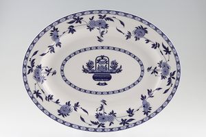 Minton Blue Delft - S766 Oval Platter