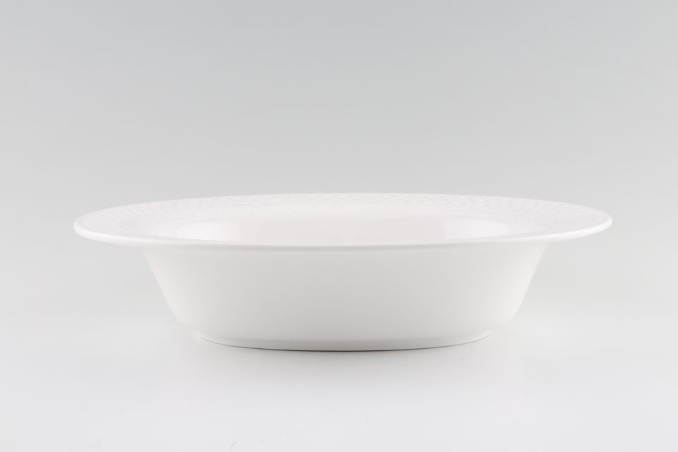 Spode Mansard - Spode's (White) Vegetable Dish (Open) NO BACKSTAMP 11"