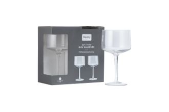 Denby Natural Canvas Pair of Gin Glasses 580ml