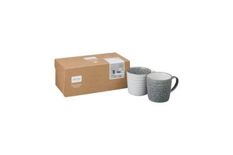 Denby Studio Grey Set of Mugs 400ml