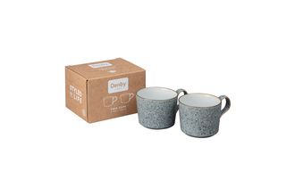Sell Denby Studio Grey Pair of Tea/Coffee Cups 260ml
