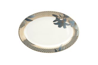 Sell Royal Worcester Blue Lily Oval Platter 30cm