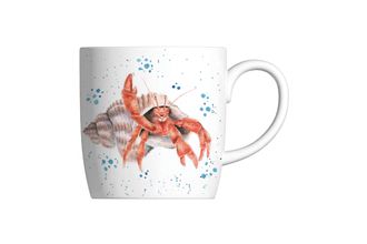 Royal Worcester Wrendale Designs Mug Happy Crab (Hermit Crab) 310ml