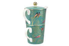 Sara Miller London for Portmeirion Chelsea Collection Tea For One Green 0.35l thumb 2