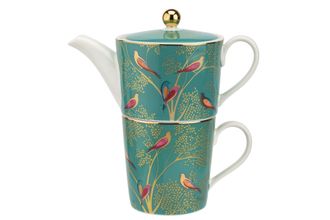 Sara Miller London for Portmeirion Chelsea Collection Tea For One Green 0.35l