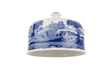Spode Blue Italian Cheese Dome with Base 29.2cm thumb 2