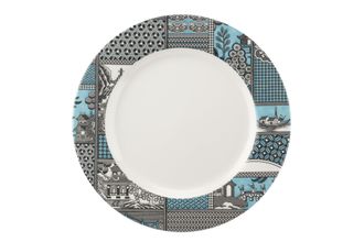 Sell Spode Patchwork Willow Dinner Plate Teal 28cm