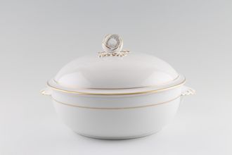 Sell Royal Worcester Contessa Vegetable Tureen with Lid Not footed, with shell shaped handles.
