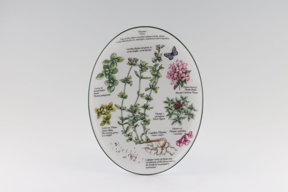 Royal Worcester Worcester Herbs Serving Dish Oval - Thyme 8 1/2" x 6 1/2"