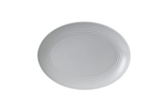 Sell Gordon Ramsay for Royal Doulton Maze Light Grey Oval Platter 32cm