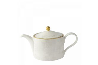 Royal Crown Derby Crushed Velvet - Pearl Teapot 1l