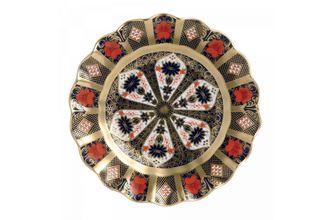 Royal Crown Derby Old Imari Solid Gold Band Side Plate