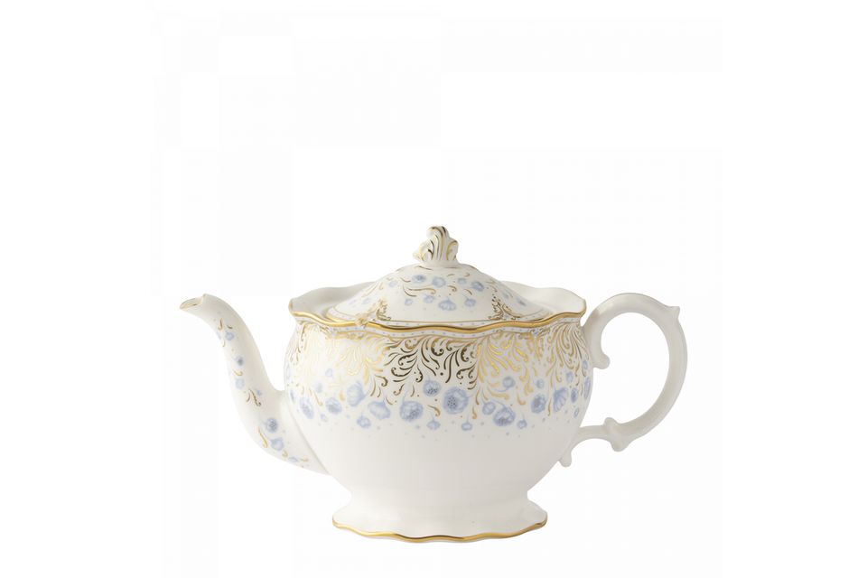 Royal Crown Derby Royal Peony - Blue Teapot 0.91l