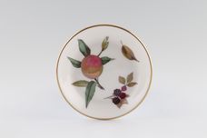 Royal Worcester Arden Coaster  Peach and Blackberries 4" thumb 1
