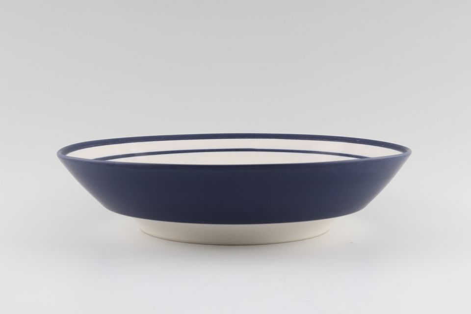 Marks & Spencer Sennen - White and Blue - New Style Pasta Bowl 9"