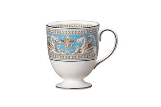 Sell Wedgwood Florentine Turquoise Mug Footed, Leigh Shape 3 1/4" x 3 3/4"