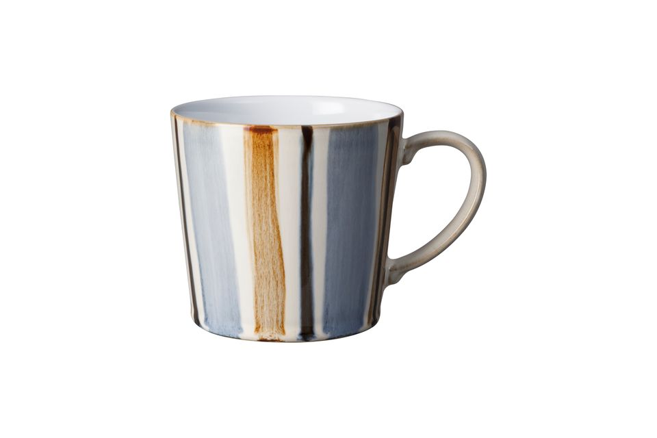 Denby Hand Decorated Mugs Mug Brown Stripe 400ml