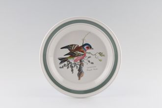 Portmeirion Birds of Britain - Backstamp 2 - Green and Orange Tea / Side Plate Chaffinch 7 1/4"