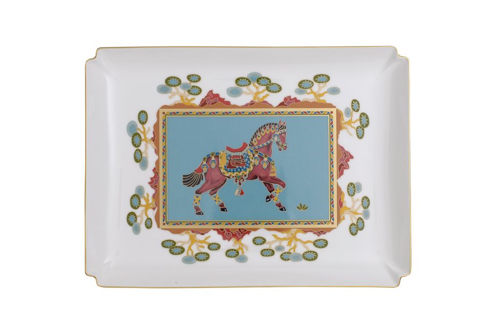Villeroy & Boch Samarkand Decorative Plate Aquamarin 28cm x 21cm