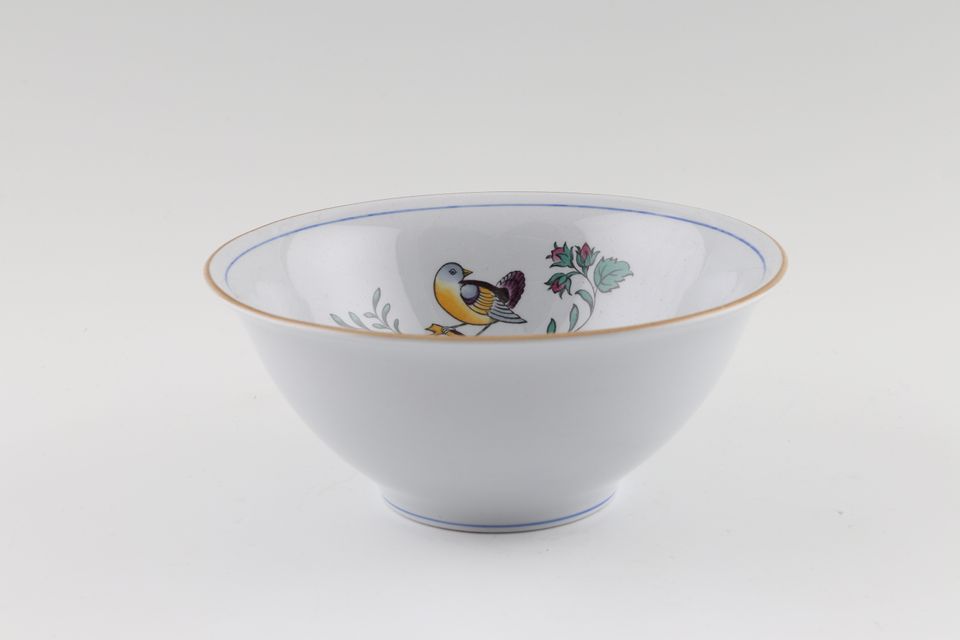 Spode Queen's Bird - Y4973 & S3589 (Shades Vary) Bowl Backstamp Y4973 Plain outside, bird inside. 5 1/4" x 2 1/4"