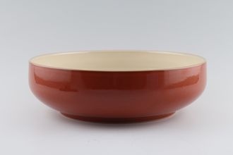 Sell Denby Fire Serving Bowl Chilli - No Pattern on outside 9 1/2"