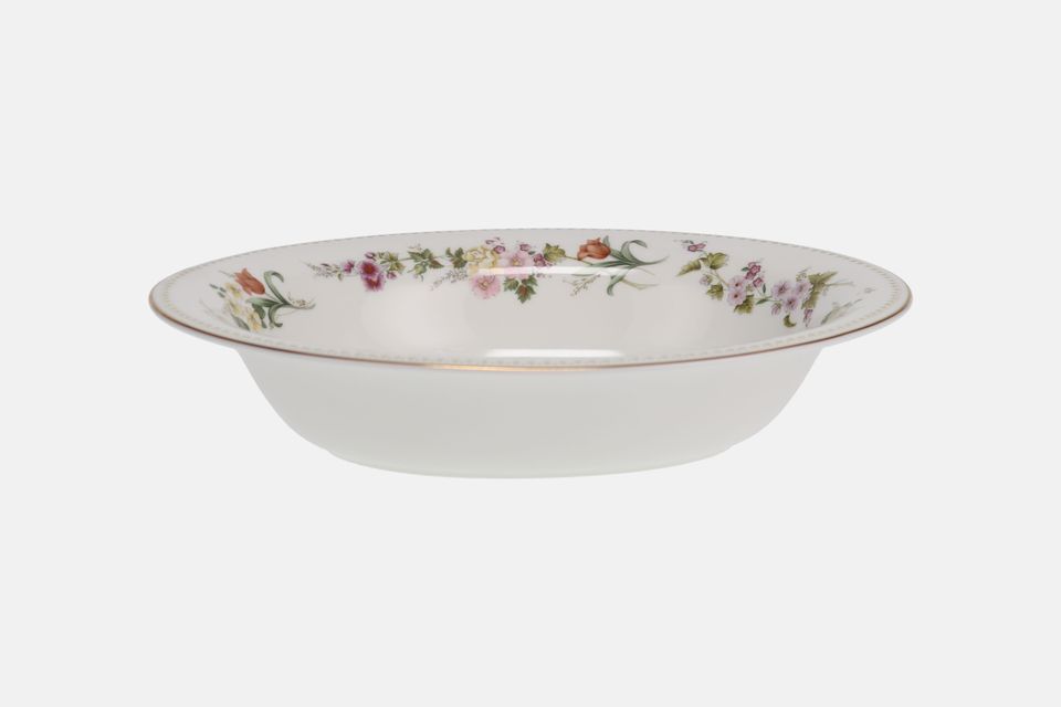 Wedgwood Mirabelle R4537 Vegetable Dish (Open) 9 3/4" x 2"