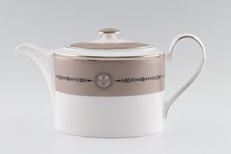 Wedgwood Laurel - silver edge Teapot 1 3/4pt
