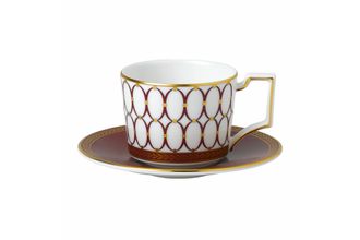 Sell Wedgwood Renaissance Red Coffee Cup & Saucer