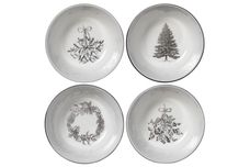 Wedgwood Winter White Set of 4 Bowls Nibble Bowls 11cm thumb 1