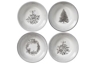 Wedgwood Winter White Set of 4 Bowls Nibble Bowls 11cm