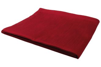Walton & Co Dupion Tablecloth Red 146cm x 280cm