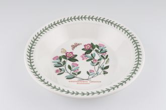 Sell Portmeirion Botanic Garden - Older Backstamps Rimmed Bowl Rhododendra Lepiddotum - Rhododendron 8 1/2"