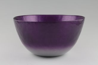 Portmeirion Dusk Serving Bowl Glass - Aubergine 9 3/4"
