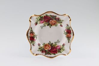 Royal Albert Old Country Roses - Made in England Ashtray 4 3/4" x 4 3/4"