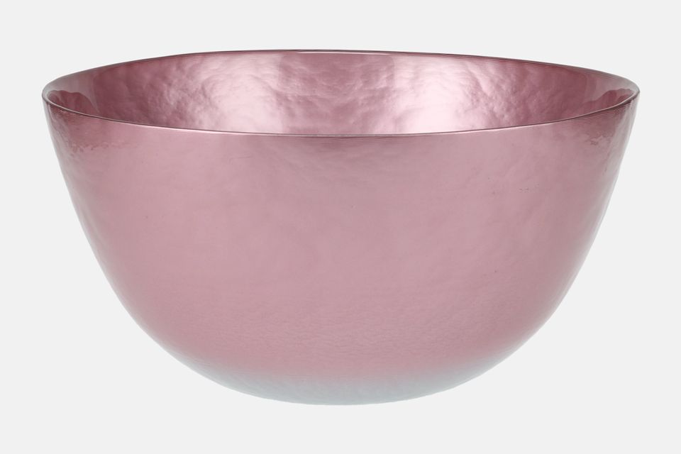 Portmeirion Dawn Serving Bowl Glass - Pink 9 3/4"